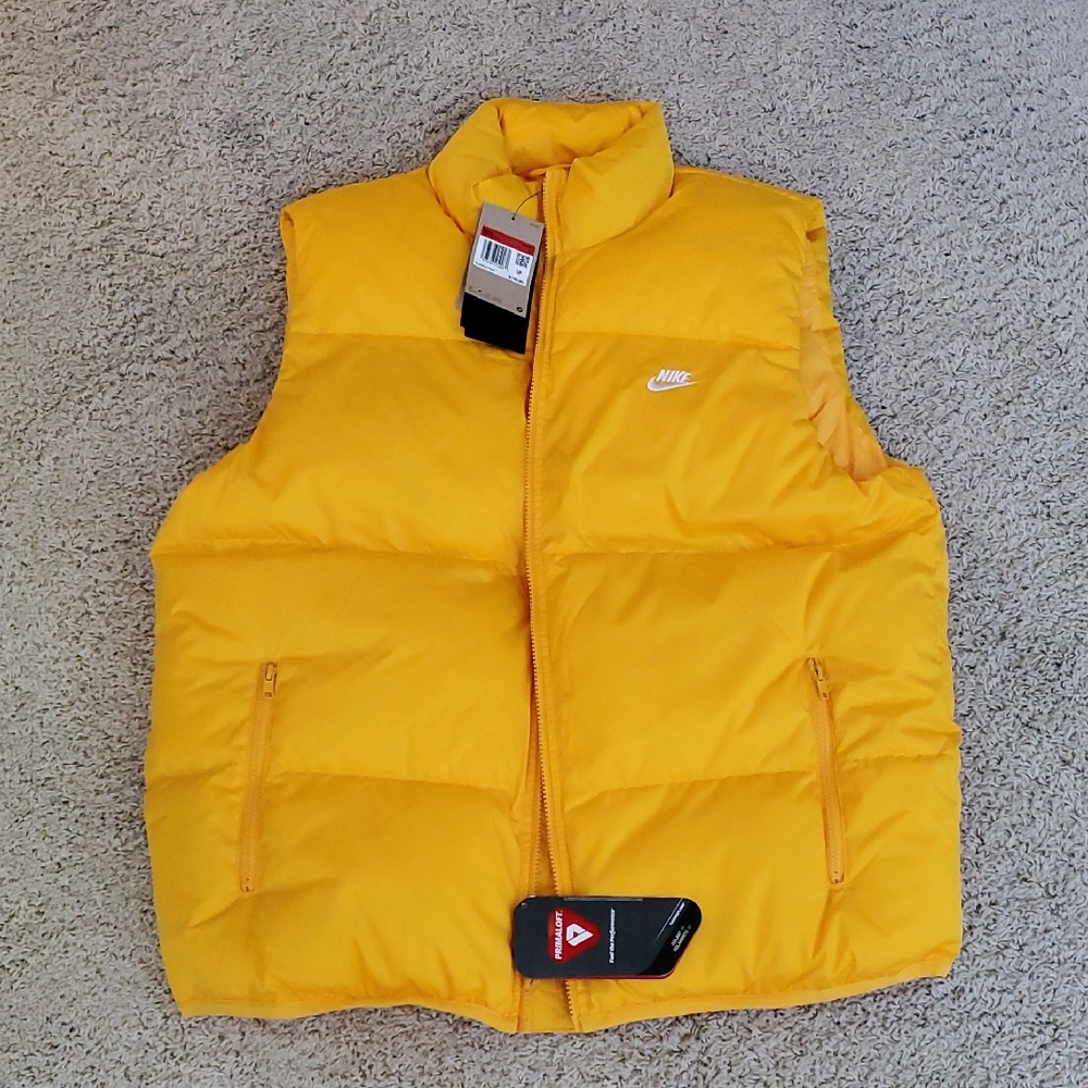 Nike Primaloft Yellow Puffer Vest
